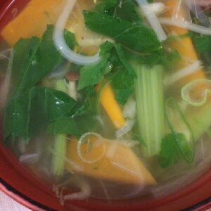 とろとろ野菜の中華スープ